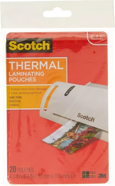 Scotch Thermal Laminating Pouches