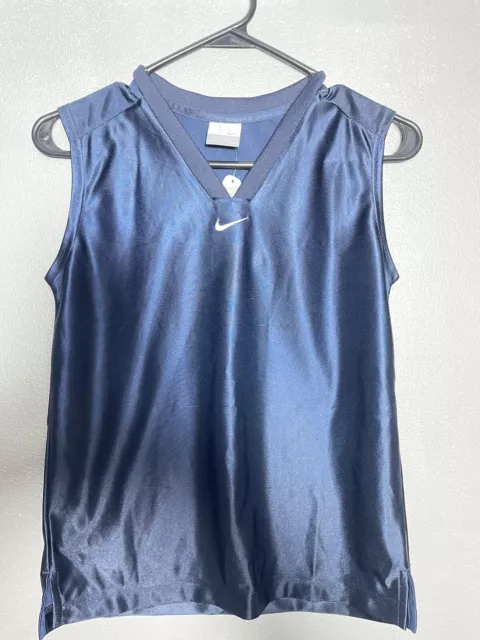 Nike basketball cutoff muscle tank top shirt youth size Small 8 NWT