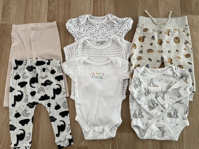 Baby Boy 6-9 months Bundle Leggings Joggers Bodysuits George Primark F&F Next