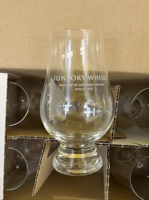 Suntory Whisky Japanese The Glencairn Official Whisky Nosing Glass - Set of 6