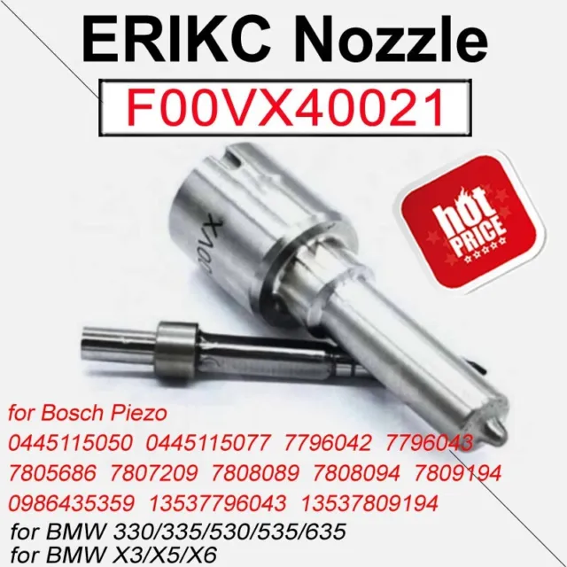 F00VX40021 Diesel Injector Nozzle Tip For BOSCH PIEZO BMW 0445115050 0445115077