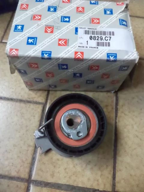 n°vch58 galet tendeur citroen c3 xsara 0829c7 neuf