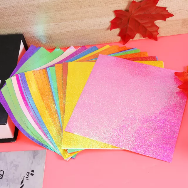 Hand Craft Sheets Japanese Origami Iridescent Paper Oragami Paper Packs
