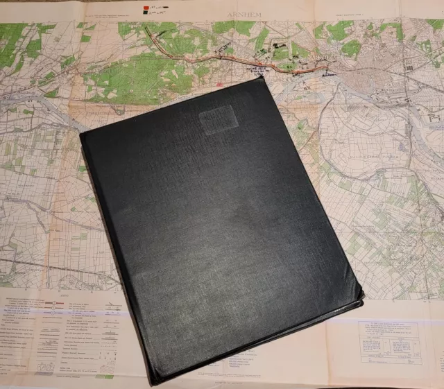 Op Market Garden Arnhem 2Nd S Staffordshire Regt (Airborne) Map & Diary.