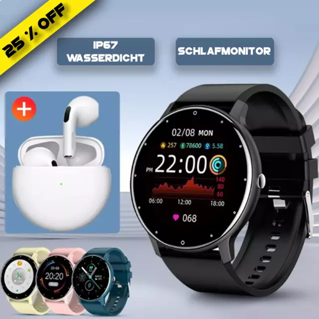 Kinder Telefonuhr Smartwatch GPS LBS 4G Kids Uhr Sportuhr Digital Wasserdicht