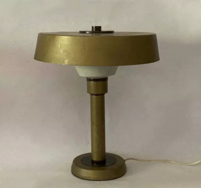 Mid Century Italian Table Lamp 1950s 1960s Vintage Design Industrial Bauhaus