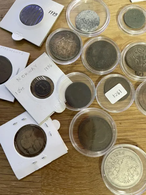 28 sehr alte Münzen aus verschiedenen Ländern ab 1783 Konvolut Sammlung LOT 2