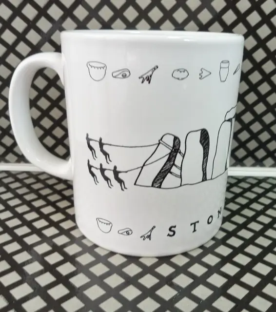 Staffordshire STONEHENGE Mug Cup MADE IN ENGLAND from Estate