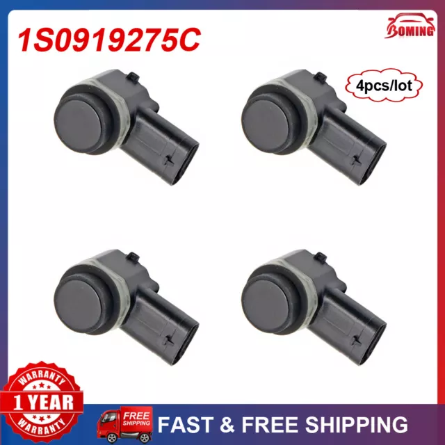 Back 4PCS PDC Parking Sensor Sensor Optical For Audi VW Passat Seat 1S0919275C