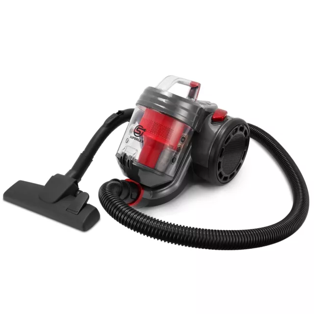 2L Bagless Cylinder Vacuum Cleaner 700W Compact & Lightweight Compact Lite Vac✅ 2