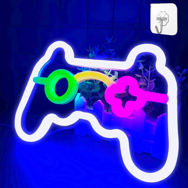 YIVIYAR Gaming Light Gaming Neon Signs LED Neon Wall Lights Neon Light Signs for