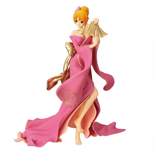 ONE PIECE - Kimono Komachi Nami Pink Ver. Pvc Figure Banpresto