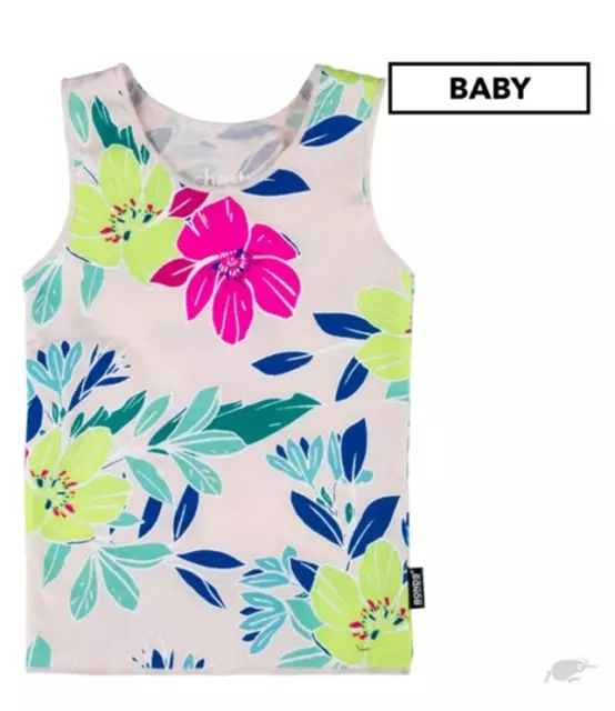 Bonds Baby Stretchies Sleeveless Chesty Singlet Top sizes 000 00 0 Floral