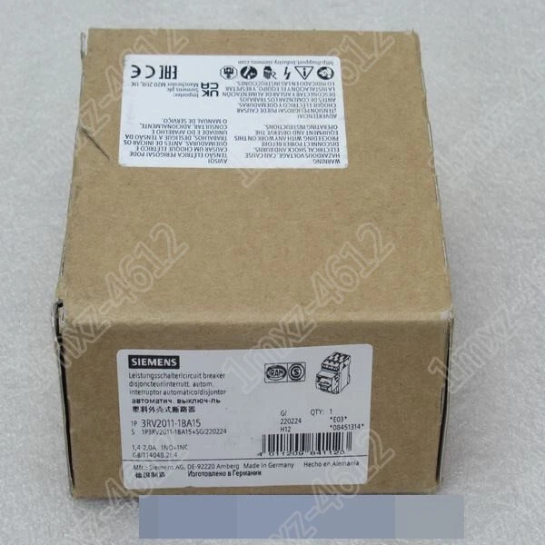 1pc  new  SIEMENS circuit breaker 3RV2011-1BA15
