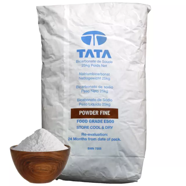 Bicarbonate of Soda - 250g - 25Kg Best Grade Bath Bombs Bag or Bucket