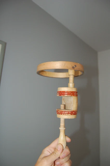 ANCIEN METIER EN Bois Enfant + Canevas Ancien + Aiguille EUR 49,00