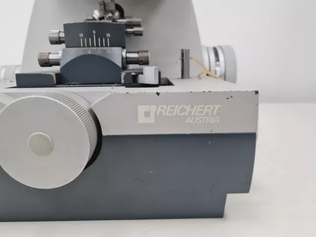 Reichert Jung Ultracut Microtome 701701 Ultramicrotome + Contrôleur Défectueux 3