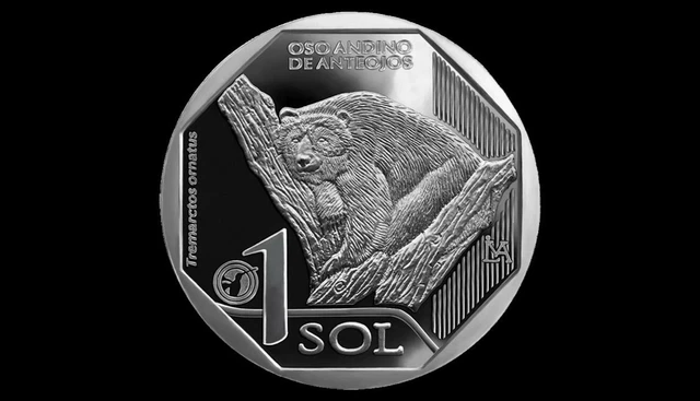 PERU SOL 2017 S/C Oso Andino de EUR 2,80 PicClick ES