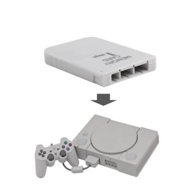 PS1 Memory Card 1 Mega Memory Card For PS1 PSX Game Useful Practical Affordat1