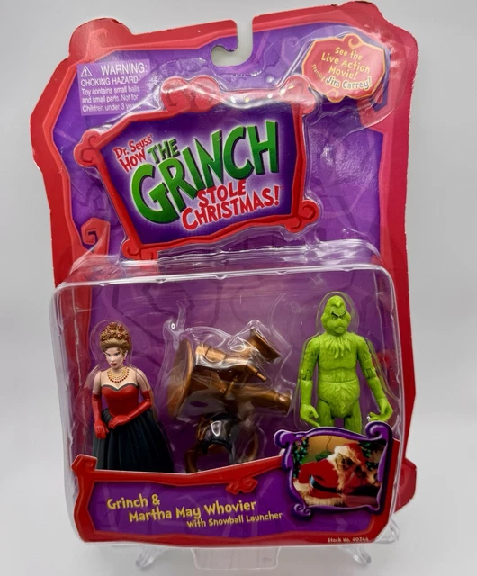 DR SEUSS HOW the Grinch Stole Christmas 2000 MarthaMay Whovier Snowball ...