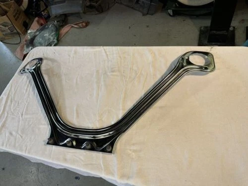 Chrome Scott Drake export brace 65-70 Mustang
