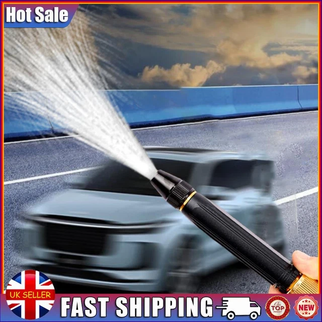 CAR WASH WATER Gun 360 Rotary Switch Metal Car Wash Straight Nozzle