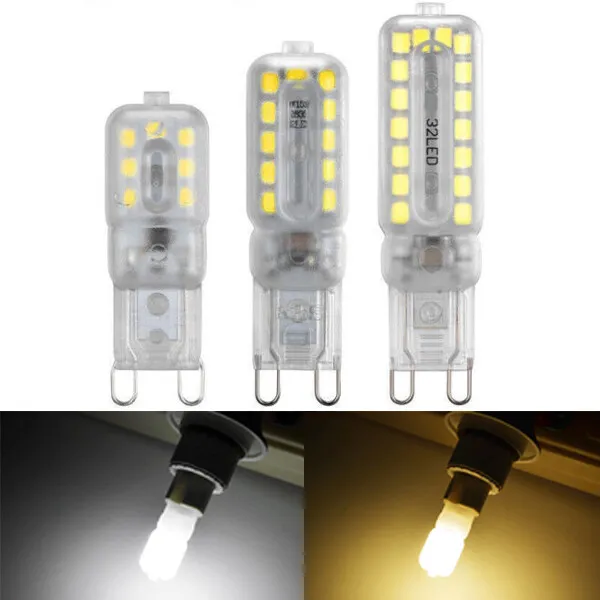 4× G9 LED Glühbirne Stiftsockel Birne Energiesparlampen 3W 5W 7W Leuchtmittel