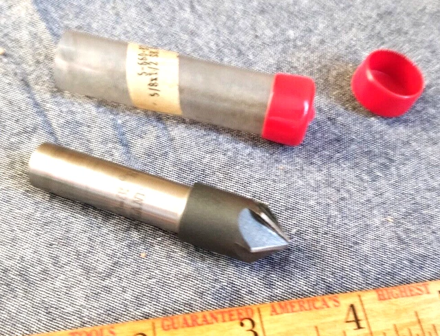5/8" X 82° Deg  Hss 6 flute Countersink 1/2" shank