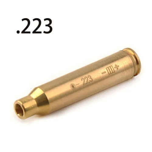 Bore Sighter .223 Rem Hunting Cartridge Red Dot Laser Sight Boresighter