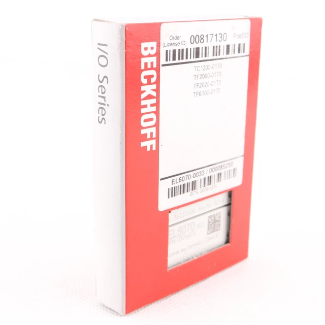 PLCモジュール】Beckhoff EL6070-0033 Module 【公式通販】