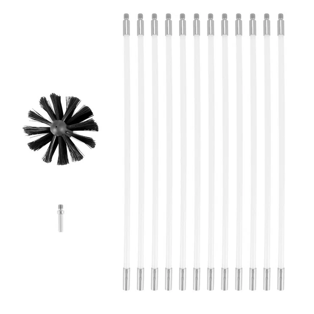 14PZ Spazzola per  del Camino Pulisci il Sistema di Spazzata Rotante Kit per CM7