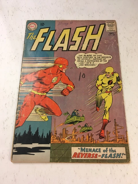 Flash Vol. 2 #139 1963 Dc 1St App Of The Reverse Flash Gd/Vg