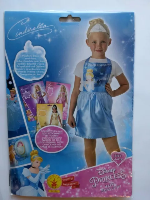 Disney Princess Partytime Costume 3-6 YRS  RUBIE'S 34170 CENERENTOLA  #C1