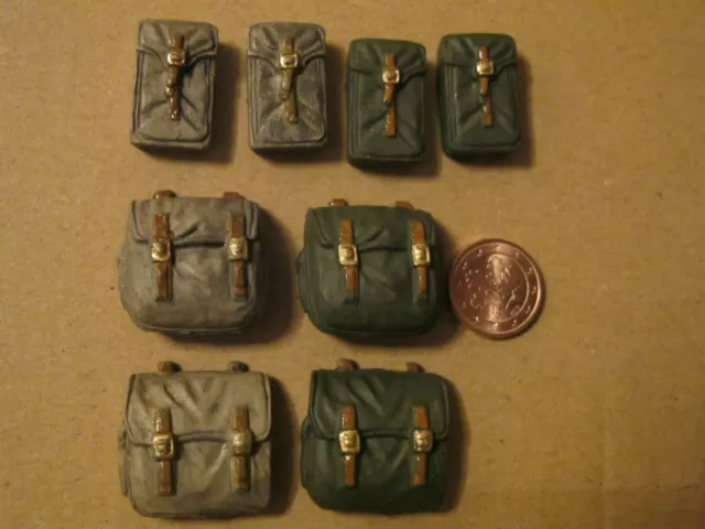 WWII USMC US Army Sherman Panzer Turm Tasche Rucksack RC Deko Zubehör Set 1/16