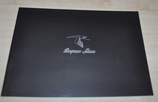 2001 Hispano Suiza Brochure Prospekt Prospectus