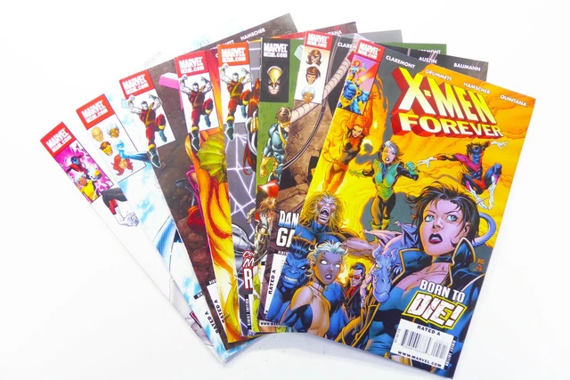 X-MEN FOREVER (2009) #5 6 10 12 13 14 15 17 Chris CLAREMONT Lot VF/NM to NM