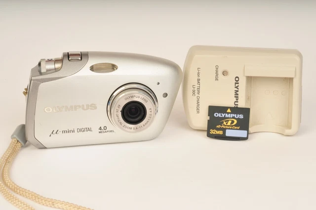 Olympus µ-mini [mju:] 4MP Vintage Ultra Compact Digital Camera with XD Card