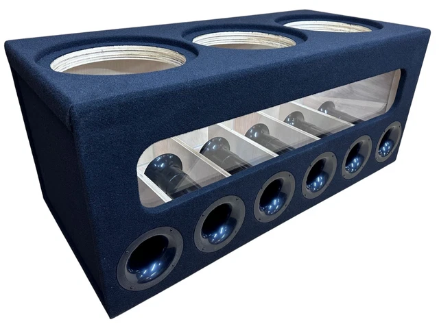 Custom Ported Sub Enclosure Box for 2 15" Sundown Audio ZV6 Z v.6 Subs