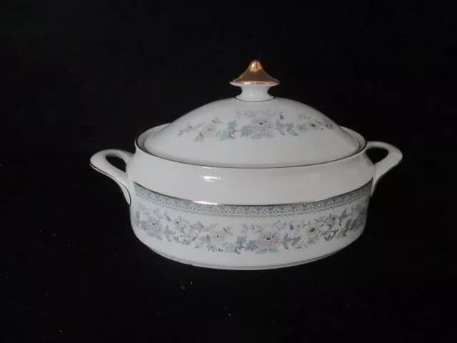 Minton 'Bordeaux' Lidded Vegetable Tureen - 1St Quality