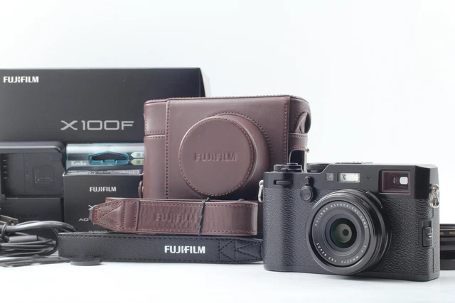 [Almost MINT in Box w/Case] Fujifilm X100F Black Digital Camera 24.3MP JAPAN