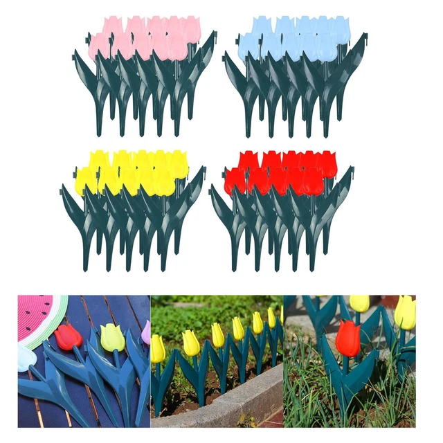 10 Tuteurs Verts Pour Plantes - 11 X 900 Mm | Kit De Support Pour Jardiniers