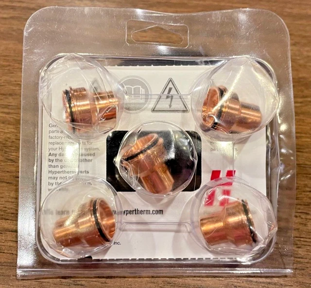 (5 pk) Hypertherm 020754 MAX100D Plasma Cutter Nozzles 100A