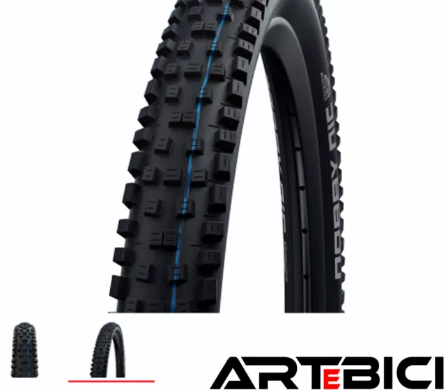 Copertone SCHWALBE NOBBY NIC 57-622 29X2.25 Evo Super ground TLE bici MTB E-BIKE