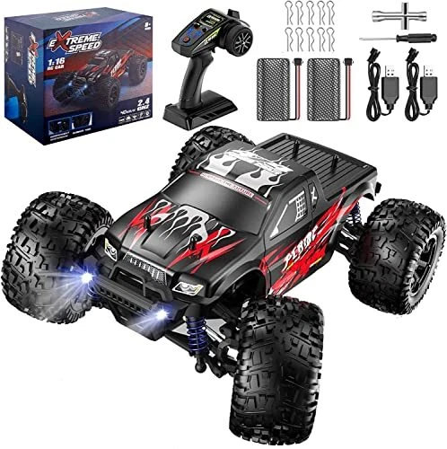Elvodosia Rc Remote Control Cars Trucks 1/16 Scale Hobby 4x4 Offroad Cars for...