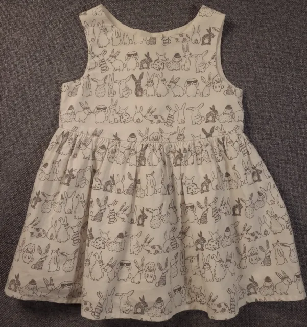 Next Baby Girls Easter bunny party Dress 0-3 months occasion Layered (187)