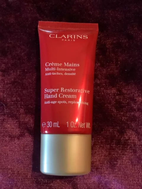 CLARINS Super Restorative Hand Cream anti-age spots & replenishing - 30ml