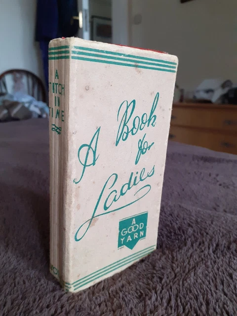Ungewöhnliche Vintage 1940er Jahre Buch Designbox Seide Handstickerei Nähfäden.