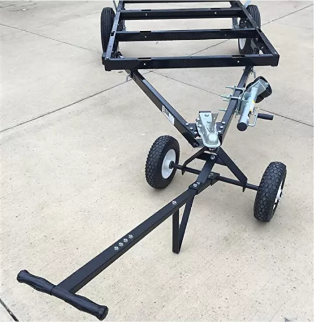 Heavy Duty Dolly Mover 600 Lb Boat Utility Jet Ski Trailer 1-7/8 inch hitch ball