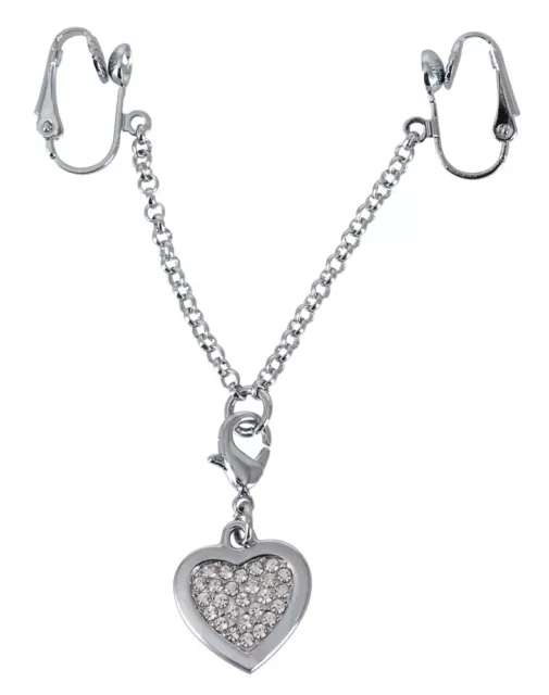 Körperschmuck Intim Kette Herz Damen Schmuck No Piercing Modeschmuck Intim Clip