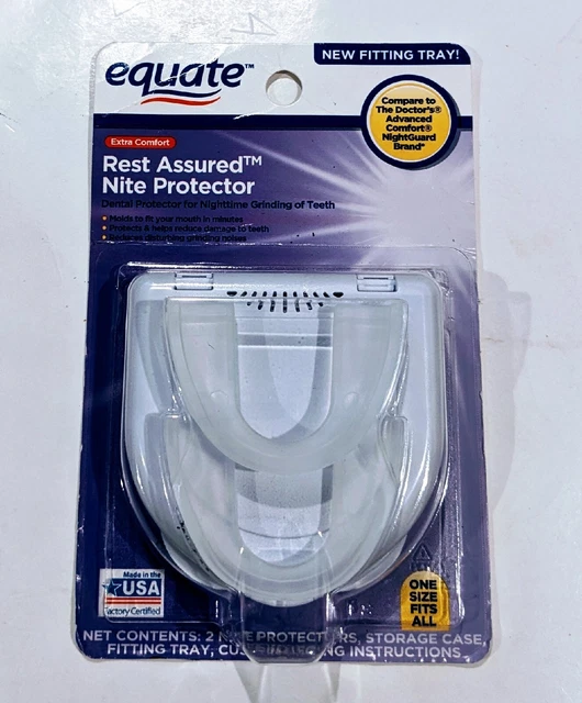Juego de protector dental nocturno asegurado descanso equitativo SELLADO